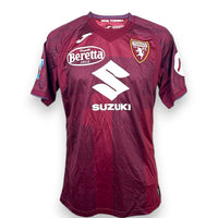 Maglia Torino FC Home 2024-25 Match Worn Joma – sponsor Suzuki e Fratelli Beretta – taglia XL – patch Serie A Enilive