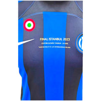 Maglia Inter Home 2022-23 Store Nike – numero 23 Barella – scritta Final Istanbul 2023 – taglia S – condizioni Excellent