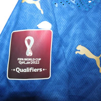 Patch FIFA World Cup Qatar 2022 Qualifiers maglia Italia Home 2021 Player Issued – Puma – Insigne numero 10
