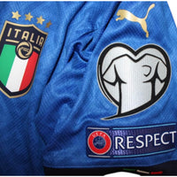 Patch FIFA World Cup Qatar 2022 Qualifiers maglia Italia Home 2021 Player Issued – Puma – Insigne numero 10