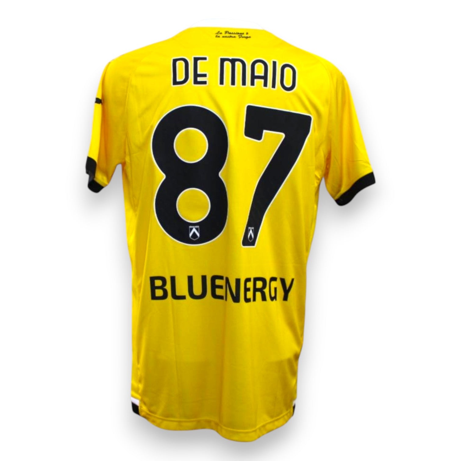 Retro maglia Udinese Third 2020-21 numero 87 De Maio Player Issued – Macron – Serie A