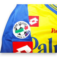 Dettaglio patch Lega Calcio Serie A TIM maglia Chievo Verona 2003-04 Player Issued – Lotto – stagione ufficiale