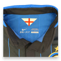 Colletto polo interno maglia Inter Home 2014-15 Nike Dri-Fit taglia L – croce di San Giorgio – Player Issued Osvaldo