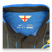 Colletto polo interno maglia Inter Home 2014-15 Nike Dri-Fit taglia L – croce di San Giorgio – Player Issued Osvaldo