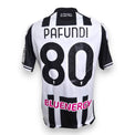 Maglia Udinese Home 2022-23 Player Issued Simone Pafundi numero 80 – Macron – back sponsor Bluenergy – La Passione è la nostra Forza
