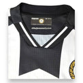 Dettaglio colletto e taglia M maglia Udinese Home 2022-23 Player Issued Pafundi – Macron – I Primi Bianconeri d'Italia – MPerformanceSystem