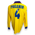 Maglia Bologna Away 1998-99 Player Issued Massimo Paganin numero 4 – Diadora – maniche lunghe – condizioni Excellent vintage
