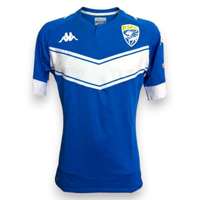 Fronte maglia Brescia Home 2021-22 Player Issued Kappa – badge BSFC 1911 – Rodrigo Palacio numero 8 – Serie B BKT