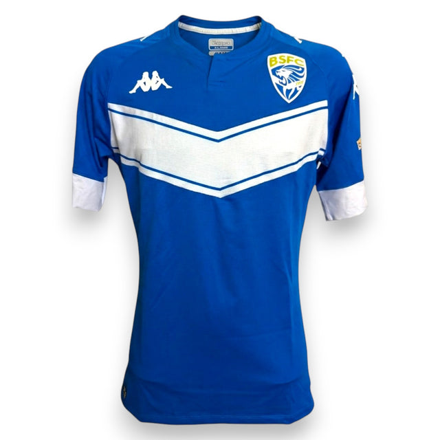 Fronte maglia Brescia Home 2021-22 Player Issued Kappa – badge BSFC 1911 – Rodrigo Palacio numero 8 – Serie B BKT