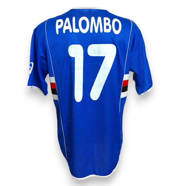 Maglia Sampdoria Home 2003-04 Player Issued Angelo Palombo numero 17 – Asics – manica corta – condizioni Excellent vintage