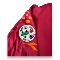 Patch Lega Calcio Serie A TIM maglia AS Roma 2005-06 – logo Diadora arancione – Player Issued Christian Panucci N.2