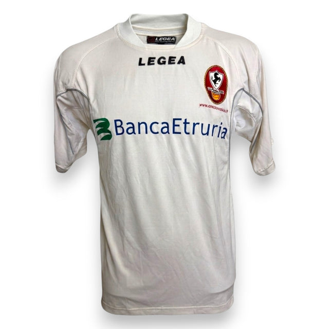 Fronte maglia Arezzo Away 2004-06 Player Issued Legea – sponsor Banca Etruria – condizioni Excellent