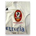 Stemma ricamato AC Arezzo 1923 maglia Away 2004-06 Player Issued Legea – Cavallo Rampante – Banca Etruria