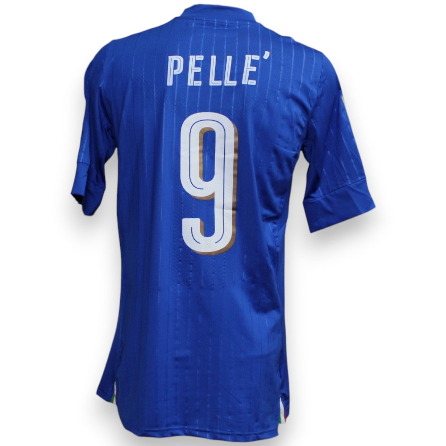 Maglia Italia Home 2016-17 Player Issued Graziano Pellè numero 9 – Puma – retro con nome e numero