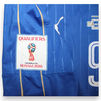 Patch FIFA World Cup Russia 2018 Qualifiers maglia Italia Player Issued Pellè 2016-17 – Puma