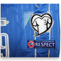 Patch UEFA Respect e logo maglia nel cuore – maglia Italia Player Issued Pellè 2016-17