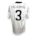 Maglia Cesena Home 2010-11 Player Issued Maximiliano Pellegrino numero 3 – Adidas Formotion – sponsor TechnoGym – taglia XL