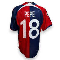 Maglia Cagliari Home 2006-07 Player Issued Simone Pepe numero 18 – Asics – condizioni Excellent