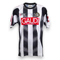 Fronte maglia Udinese Home 2007-08 Player Issued Simone Pepe – Lotto – sponsor Gaudì Jeans & Style – strisce bianconere