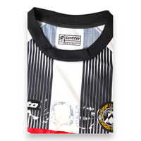 Dettaglio colletto e taglia L maglia Udinese Home 2007-08 Player Issued Simone Pepe – Lotto Italian Sport Design – Made in Italy