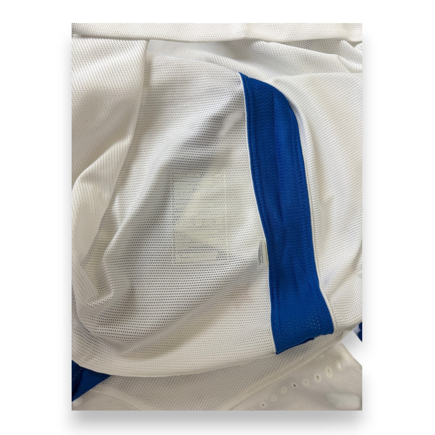 Dettaglio etichetta interna Player Issued maglia FC Internazionale Away 2015-16 – Nike Dri-Fit – made in France – Ivan Perišić N.44