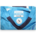 Etichetta colletto Kappa XX Large GARA – maglia SSC Napoli Home 2020-21 Player Issued Petagna numero 37