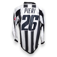 Maglia Udinese Home 2002-03 Player Issued Mirko Pieri numero 26 – Le Coq Sportif – condizioni Excellent vintage