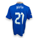 Maglia Italia Home 2010-11 retro – Andrea Pirlo numero 21 – Puma – Store – collo tricolore