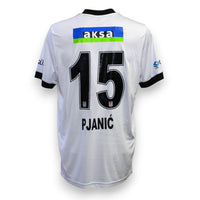 Maglia Beşiktaş JK Home 2021-22 Player Issued Miralem Pjanić numero 15 – adidas – sponsor retro Aksa