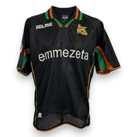 Fronte maglia Venezia FC Home 2002-03 Player Issued Kelme – sponsor Emmezeta – Leone di San Marco dorato – numero 71 Paolo Poggi