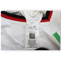Etichetta interna Puma maglia AC Milan Away 2022-23 – Made in Indonesia – Style No. 765832-02 – Player Issued Rebic