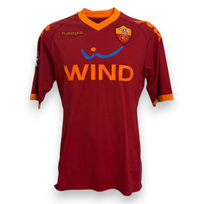 Fronte maglia AS Roma Home 2008-09 Kappa – sponsor WIND – stemma AS Roma classico – Player Issued John Arne Riise