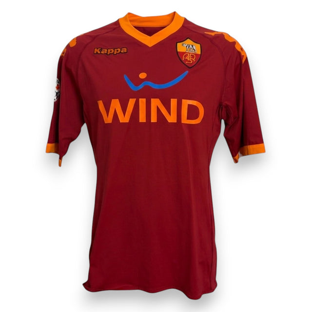 Fronte maglia AS Roma Home 2008-09 Kappa – sponsor WIND – stemma AS Roma classico – Player Issued John Arne Riise