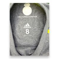 Collo interno Adidas Hala Madrid y Nada Más – maglia Real Madrid Away 2015-16