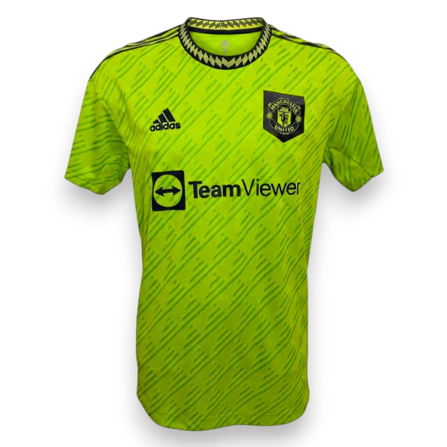 Maglia Manchester United Third 2022-23 fronte – sponsor TeamViewer – Adidas