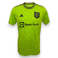 Maglia Manchester United Third 2022-23 fronte – sponsor TeamViewer – Adidas