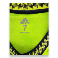 Collo interno Adidas N.7 Made in Cambodia – maglia Manchester United Third 2022-23