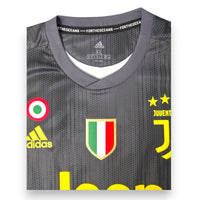 Etichetta colletto Adidas For The Oceans taglia XL – maglia Juventus Third 2018-19