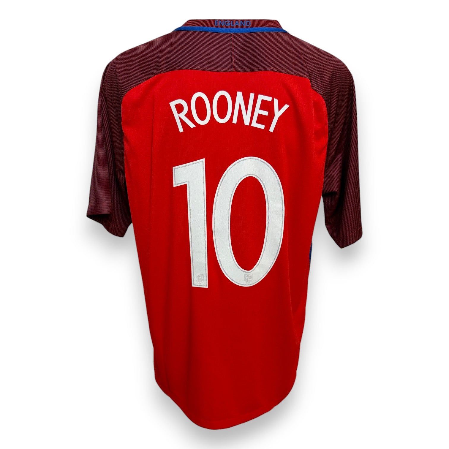 Maglia Inghilterra Away 2016 Rooney numero 10 nameset replica – Nike – retro