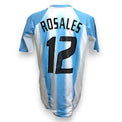 Maglia Argentina Home 2004 Player Issued Mauro Rosales numero 12 – Adidas – Oro Olimpico Atene 2004 – vintage