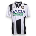 Fronte maglia Udinese Home 2019-20 Player Issued Samir numero 3 – Macron – sponsor Dacia e Vortice – Serie A