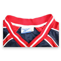 Etichetta collo maglia New England Revolution 1999 Reebok Player Issued – taglia L – fornitura squadra originale MLS