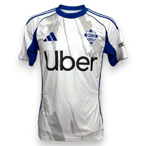 Fronte maglia Como 1907 Away 2025/26 Store – sponsor Uber – Adidas
