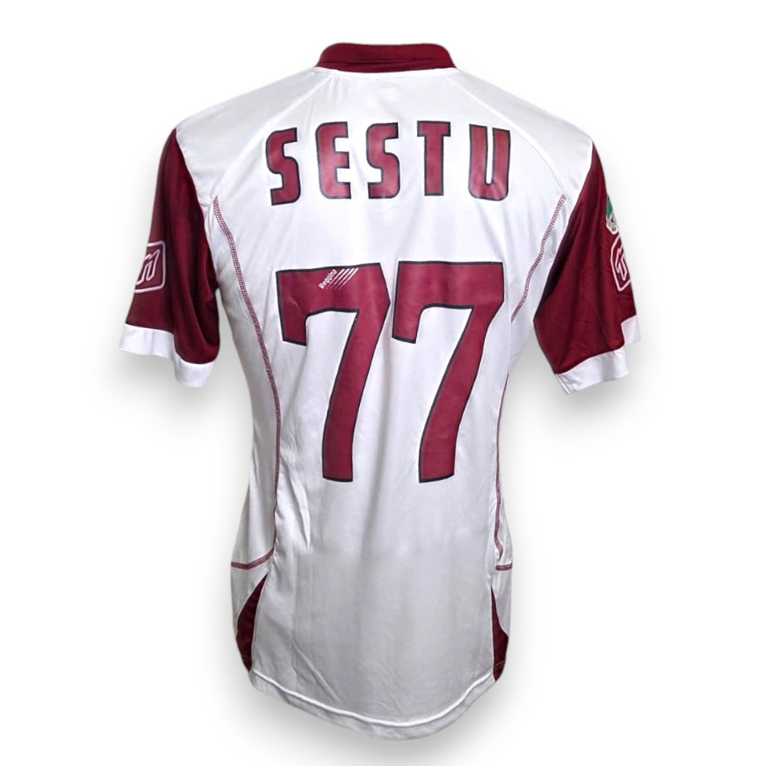 Retro maglia Reggina Away 2008-09 Alessio Sestu numero 77 Player Issued – Onze – Serie A
