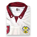 Dettaglio colletto taglia L etichetta Onze maglia Reggina Away Sestu Player Issued