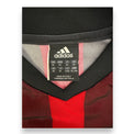 Dettaglio collo interno maglia Milan Home 2002-03 Adidas – Made in Italy – taglia XL