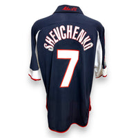 Retro maglia Milan Third 1999/2000 Store – Andriy Shevchenko numero 7 nameset replica – Adidas Opel