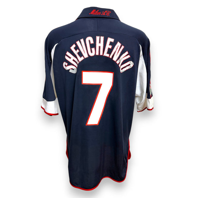 Retro maglia Milan Third 1999/2000 Store – Andriy Shevchenko numero 7 nameset replica – Adidas Opel