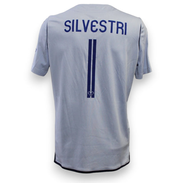 Maglia portiere Hellas Verona 2019-20 Player Issued Marco Silvestri numero 1 – Macron – grigio azzurro – fornitura squadra