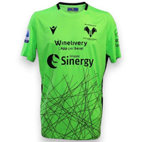 Hellas Verona 2020/21 Goalkeeper Jersey – Marco Silvestri – N.1 – Player Issued – Macron – Match Patch Spezia vs Verona 3/1/2021 – Serie A